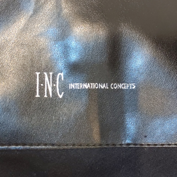 Inc leather tall boots. - Picture 6 of 8